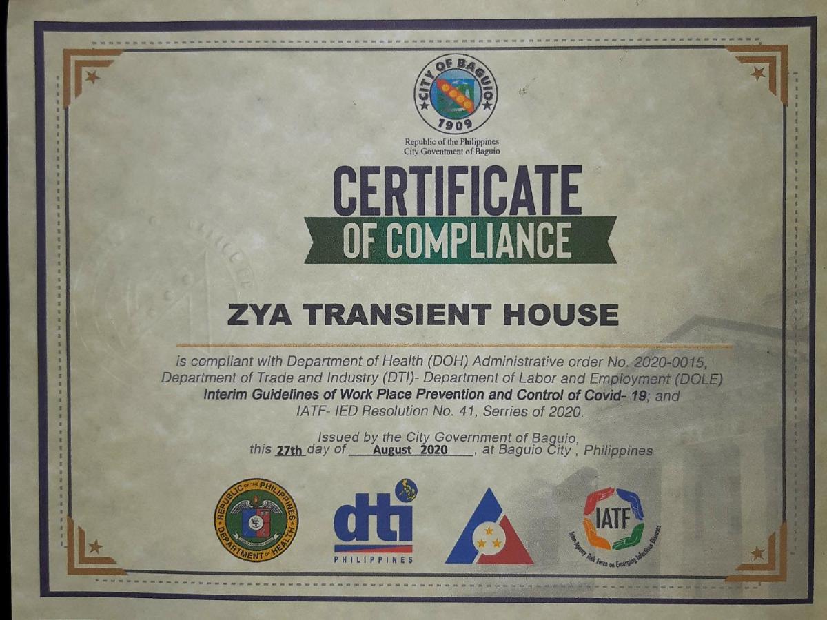 Zya 3Br A-House Lejlighed Baguio City Eksteriør billede